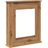 Kaminumrandung Artisan-Eiche 75x20x87,5 cm Holzwerkstoff Vidaxl