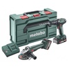 metabo Elektrowerkzeug-Set Combo Set 2.4.4 18 V * SB18+W18 - Akku-Maschinen-Set - grün grün