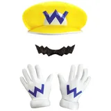 Disguise Wario Kostüm Erwachsene Einheitsgröße