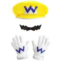 Disguise Wario Kostüm Erwachsene Einheitsgröße