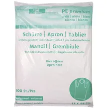 Medical care & serve 1005100 Einmal-Schürze 75x125 cm VE 100 Weiß