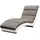 Mirjan24 Sessel Holiday 62 x 84 x 180 cm Beige mit verchromten Füßen