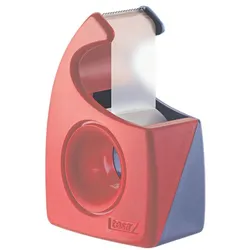tesa Handabroller »Easy Cut« für größere Rollen rot