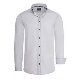 RUSTY NEAL Langarmhemd grau XL
