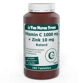The Nutri Store Vitamin C 1000 Mg Langzeit Veg.ret.tbl.