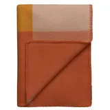 Røros Tweed - Syndin Wolldecke, 135 x 200 cm, orange Cloudberry)