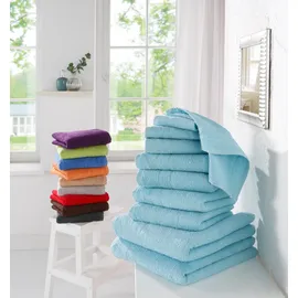 OTTO home Inga Handtuchset 10-tlg. blau