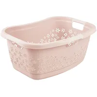 KEEEPER Wäschekorb pink B/H/L: ca. 45x28,5x65 cm, - pink