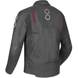BERING Radial Lederjacke Schwarz/Rot M