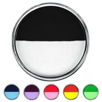 LOPHE Water Color Schminke, 30g Farbabstimmung Bodypainting Farben Schminke Kinder, Waschbar Theaterschminke Körperfarbe, Gesichtsfarbe Kinderschminke für Make up Karneval & Halloween (schwarz+weiß)