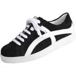 Sneaker LEI BY TESSAMINO "Nora", Damen, Gr. 42, schwarz, Leder, casual, Schuhe, in modischem Design