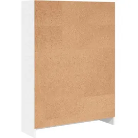 vidaXL Bücherregal 80 x 24 x 109 cm Weiß