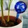 Relaxdays Bewässerungskugel 2er Set Ø 9 cm blau