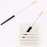 Ulisem - Heizkörperbürste – 72 cm x 5 cm, flexibel, kein Verlust – ideal zum Reinigen von Flachheizkörpern (2 Stück)