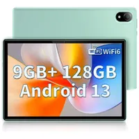 DOOGEE U10 Tablet 10 Zoll 9GB+128GB/1TB TF Android 13 Kinder Tablet 5060mAh Eye WIFI6/Google GMS, Grün