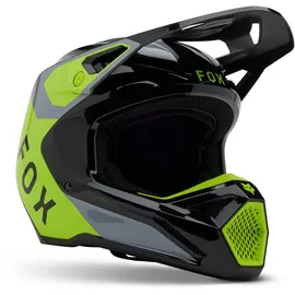 Fox V1 Lean MIPS Motocross Helm, grau-gelb, Größe XL