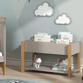 VitaliSpa Kinderregal Malia 80 x 46 x 40 cm Eiche braun