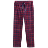 Tom Tailor Herren Pyjamahose mit Karomuster, rot, Kariert, Gr. 52