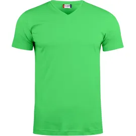 Clique Basic V-Neck T-Shirt apfelgrün S