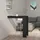 vidaXL Wand-Bartisch 102 x 45 x 103,5 cm Schwarz