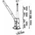 VIGOR Wagenheber Metall 197-382 mm rot