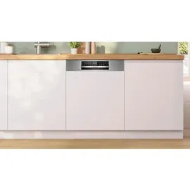 Bosch Serie 6 SMI6ECS10E Einbau-Geschirrspüler (teilintegrierbar, 598 mm breit, Edelstahl)