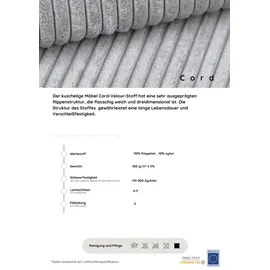 Collection AB Ecksofa COLLECTION AB "John L-Form", grau (anthrazit), B:226cm H:80cm T:160cm, 100%Polyester, Sofas, Ecksofa, Regalarmlehne,Bettfunktion,Bettkasten,Ottomane beiseitig montierbar