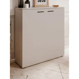 furn.design Logu 100 x 110 x 34 cm beige / beige matt