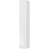 inn.furn Schuhschrank weiß Hochglanz 30 cm, 2-türig SystemX