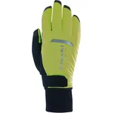 Roeckl Villach 3 Fingerhandschuhe, gelb 10