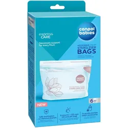Canpol babies Microwave Sterilization Bags Sterilisationsbeutel für die Mikrowelle 6 St.