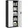 VCM Malivo Aktenschrank 80 x 180 x 40 cm schwarz