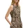 Marc O'Polo Druckkleid Midi Braun/Schwarz 38