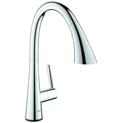 GROHE Elektron.-EH-SPT-Batt. ZedraTouch 30219_2 auszb. 3-Strahl-Spülbrause chrom, 30219002 30219002