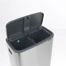 Brabantia Bo Touch Bin Hi 60 l matt steel fingerprint proof