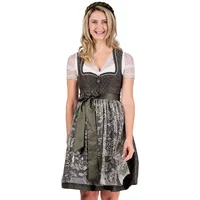 MarJo Dirndl Midi Dirndl 2tlg. - AMPFING - waldgrün grün 38