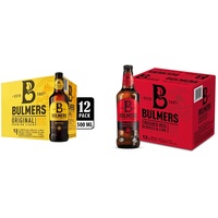 Bulmers Cider Original (12 x 0.5 l) & Red Berries Cider (12 x 0.5 l)