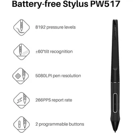 Huion Grafiktablett Huion Kamvas 22 Plus
