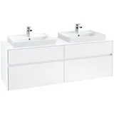 Villeroy & Boch Collaro Waschbeckenunterschrank C02400MS 160 x 55 cm White Matt
