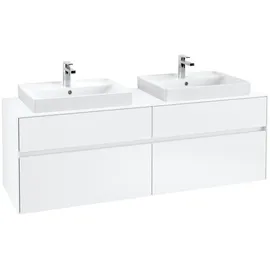 Villeroy & Boch Collaro Waschbeckenunterschrank C02400MS 160 x 55 cm White Matt