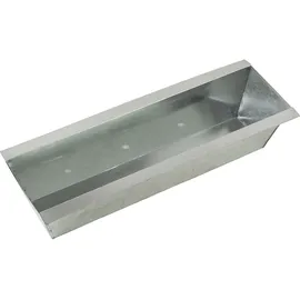 ideoon garden Premium Pflanzkasten 39 x 14 x 9 cm Silber