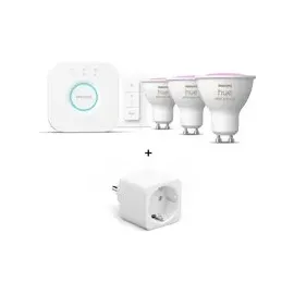 Philips Hue White & Color Ambiance GU10 400lm 4,2 W 3 St.