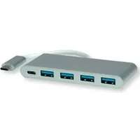 Roline 14.02.5061 (USB-C, 5 Ports), Dockingstation + USB Hub,