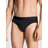 CALIDA Cotton Code Slip schwarz S 2er Pack