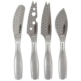 Boska Käsemesser-Set Mini Monaco+, 4-teilig, Edelstahl