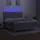 vidaXL Boxspringbett 180 x 200 cm Hellgrau