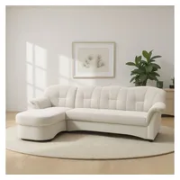 DOMO collection Ecksofa Flores Schlafsofa, B/T/H: 233/142/86 cm, L-Form,
