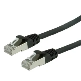 Value Patchkabel Cat.6 (Class E) S/FTP (PiMF), LSOH, schwarz, 5 m