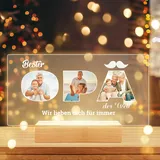 Bulaient Personalisierte Geschenke für Opa, Fotogeschenke für Opa, Personalisierte Bilderrahmen mit Foto, Personalisierte Geburtstagsgeschenk für Opa, Bester Opa Geschenk für Opa von Enkelin Enkeln