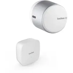 Tedee GO Starter Set Haustür mit Türschloss & WLAN-Bridge